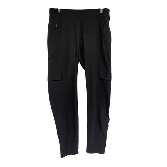 Athleta Chelsea Cargo Pant‎ Black Size 6 - Picture 1 of 10